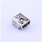 Micro-B 母座 弯插----KH-MINI-DIP90-5P-Cu