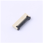 FPC连接器>0.5-18P 翻盖下接>KH-FG0.5-H2.0-18P-SMT