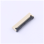 FPC连接器>0.5-28P 翻盖下接>KH-FG0.5-H2.0-28P-SMT