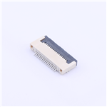 FFC/FPC连接器>间距:0.5mm P数:16P 翻盖式 下接>KH-FG0.5-H2.0-16PIN