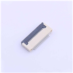 FFC/FPC连接器>间距:0.5mm P数:18P 翻盖式 下接>KH-FG0.5-H2.0-18PIN
