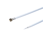 四代IPEX(单头)白色跳线,RG1.13,L=70mm--KH-IPEX4-221-RG1.13-WH70