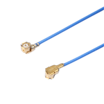 一代IPEX(双头)蓝色跳线,RG081,L=60mm--KH-IPEX-IPEX-RG0.81-BU60