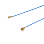一代IPEX(双头)蓝色跳线,RG081,L=250mm--KH-IPEX-IPEX-RG0.81-BU250