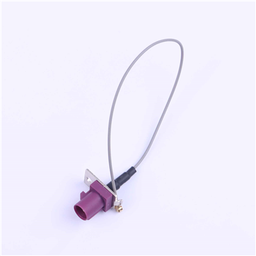 IPEX转FAKRA转接线L=160mm RG113 紫色（通讯专用）——HB160-49-28